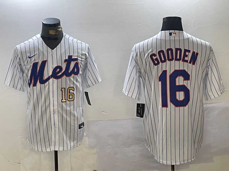 Men's New York Mets #16 Dwight Gooden White Cool Base Stitched Jerseys,We sell and wholesale Men's New York Mets #16 Dwight Gooden White Cool Base Stitched Jerseys on line form chian!